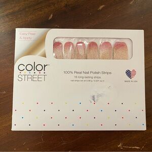 NWT Color Street Coral Bay nail polish strips